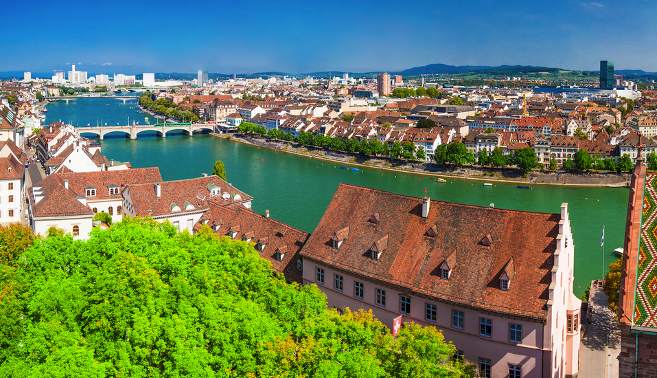 Die schöne Stadt Basel heißt Sie herzlich willkommen.