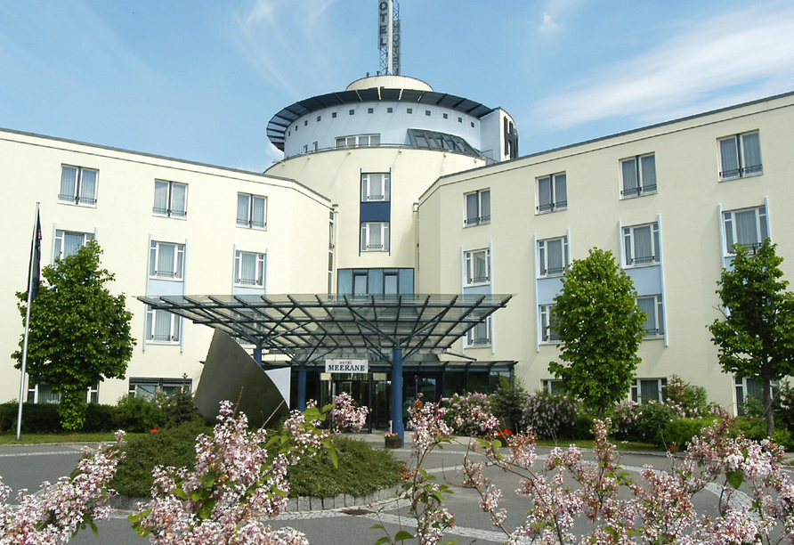Außenansicht des Hotels Meerane