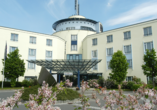 Außenansicht des Hotels Meerane