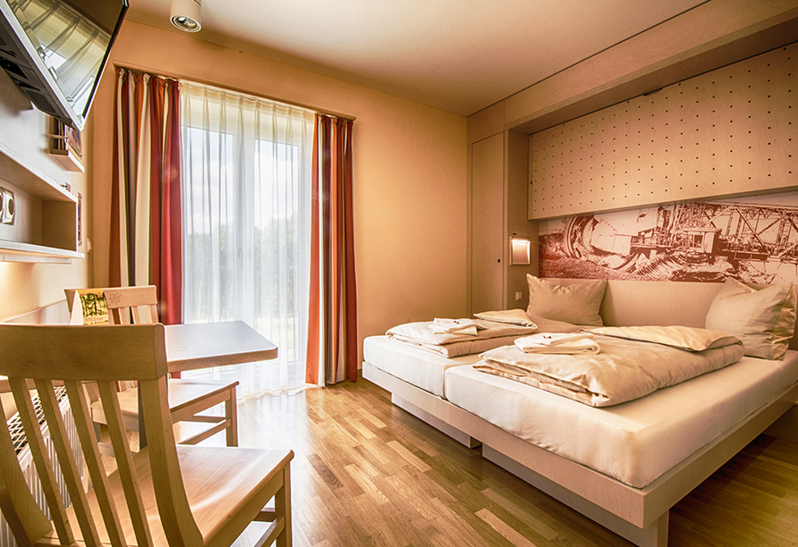 Beispiel eines Doppelzimmers im UFA Hotel Jülich