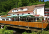 Hotel Schondelgrund in Hornberg im Schwarzwald, Terrasse