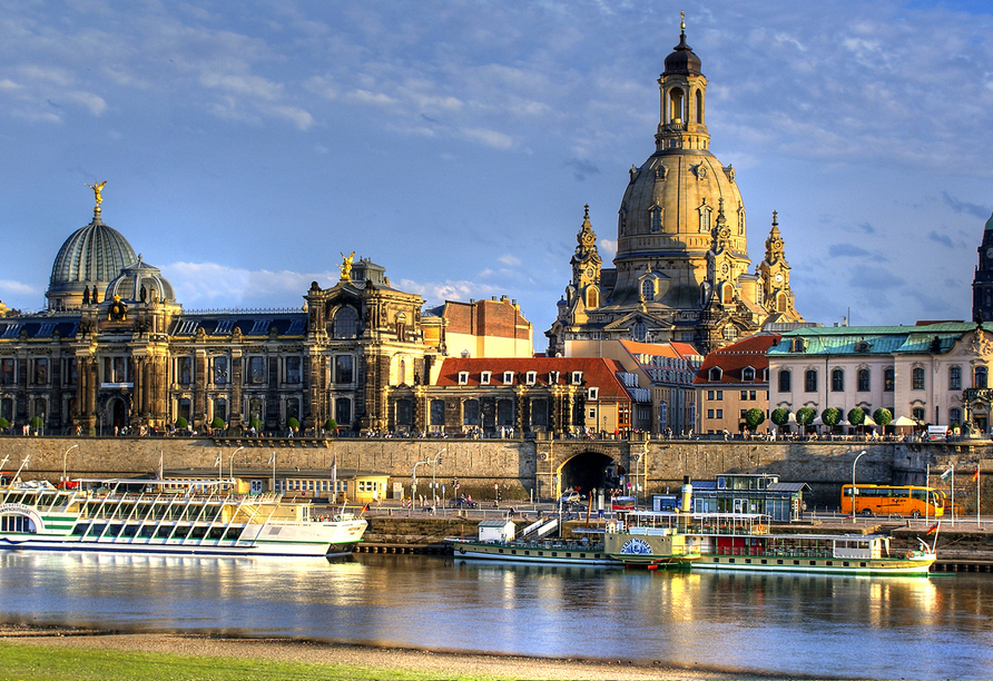 Ihr Ausflugsziel an der Elbe: Dresden