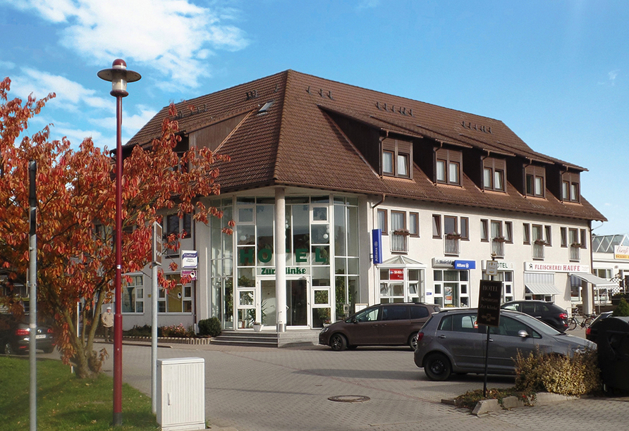 Landhotel Zur Klinke in Bretnig in der Oberlausitz, Außenansicht Hotel