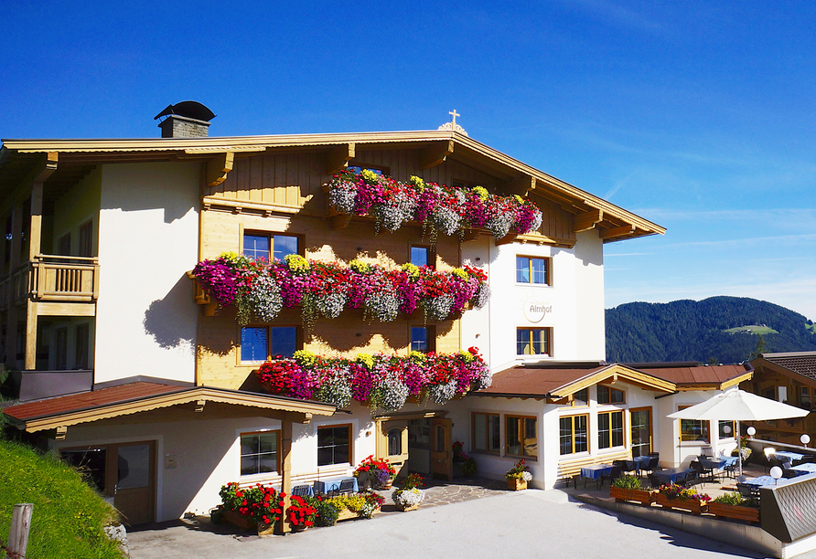 Hotel Almhof-Fichtenhof in Wildschönau-Thierbach in Tirol Außenansicht