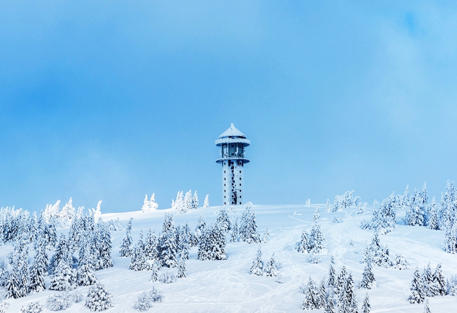 Das Skigebiet in Feldberg erreichen Sie in etwa einer Stunde.