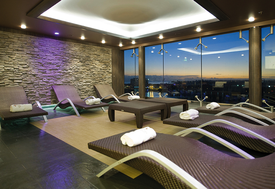 Verbringen Sie entspannte Stunden im Ruheraum der MSC Fantasia.