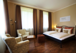 Beispiel eines Doppelzimmers im hideauts hotels Der Rosengarten