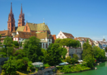 Ausflugsziel: Basel am Dreiländereck Schweiz, Deutschland und Frankreich (nur ca. 36 km entfernt)