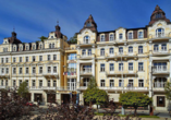 Außenansicht des Hotels Excelsior in Marienbad