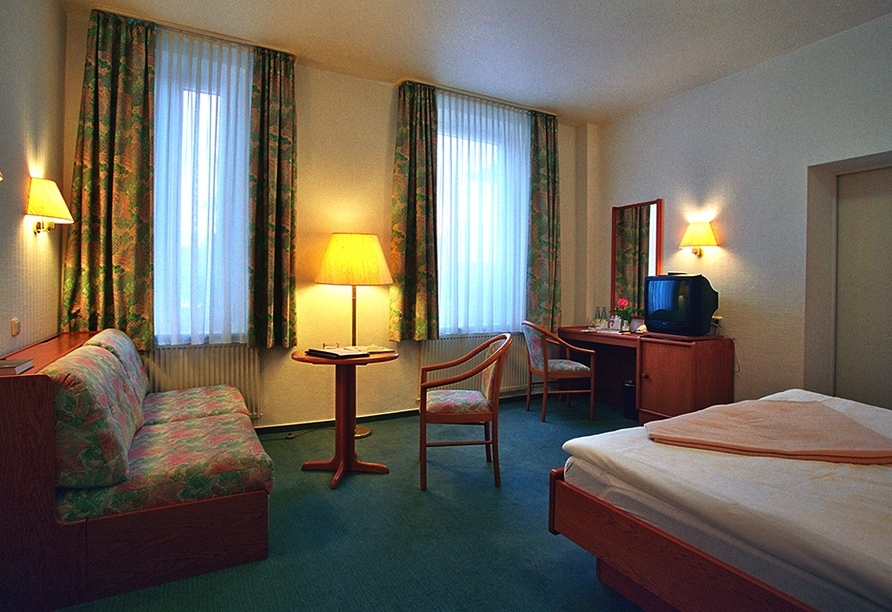 Beispiel eines Doppelzimmers im Hotel Meyn Soltau