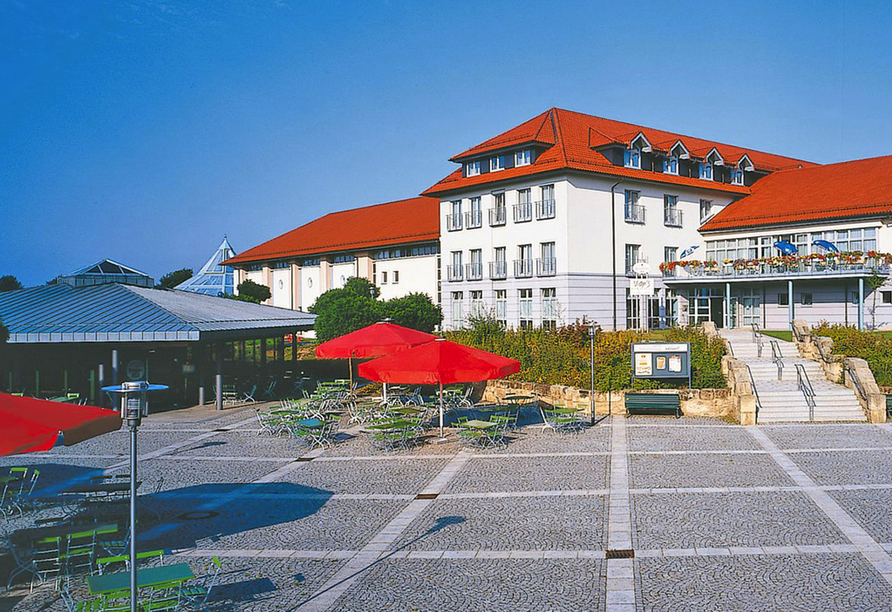 Victor's Residenz-Hotel Teistungenburg, Außenansicht