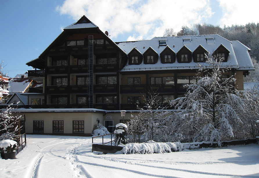 Hotel Zur Linde in Heimbuchenthal, Lage