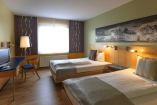 Beispiel eines Doppelzimmers Zweibett