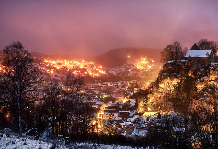 Das Lichterfest wird Sie begeistern.