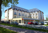Hotel Krol Plaza Spa & Wellness in Jaroslawiec an der polnischen Ostsee, Außenansicht