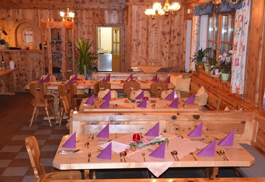 Alpengasthof Geisl in Bramberg am Wildkogel, Restaurant