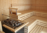 Die Sauna in Ihrem Hotel bietet ideales Wohlfühl-Flair.