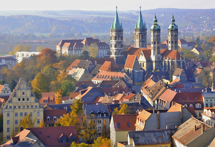 Besuchen Sie das nur ca. 25 km entfernte Naumburg.