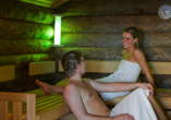 Entspannung finden Sie in der Sauna des Van der Valk Hotels Hamburg-Wittenburg.