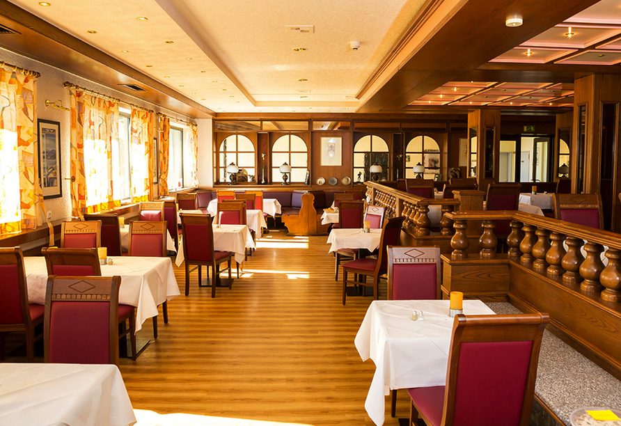Wohlfühlhotel DER JÄGERHOF in Willebadessen im Teutoburger Wald, Restaurant