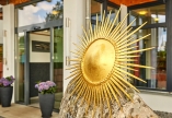 Eingang des Hotels Sonnenhof