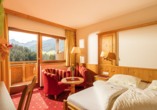 Beispiel eines Doppelzimmers Fichtennestl im Hotel Alphof in Alpbach