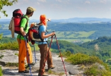 Die Region ist ideal für ausgiebige Wandertouren.