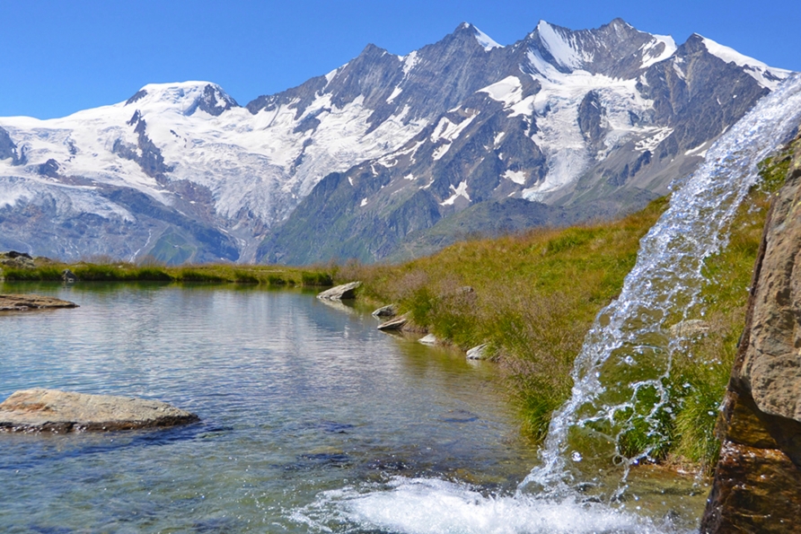 Hotel Eden Wallis Saas Grund, Bergwelt