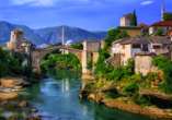 Die Stadt Mostar versprüht orientalischen Charme.