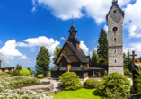 Das bekannteste Baudenkmal im schlesischen Riesengebirge ist die Stabholzkirche Wang.