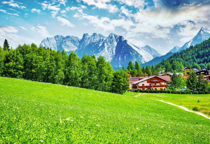 Das Bergresort Seefeld erwartet Sie im malerischen Tirol.