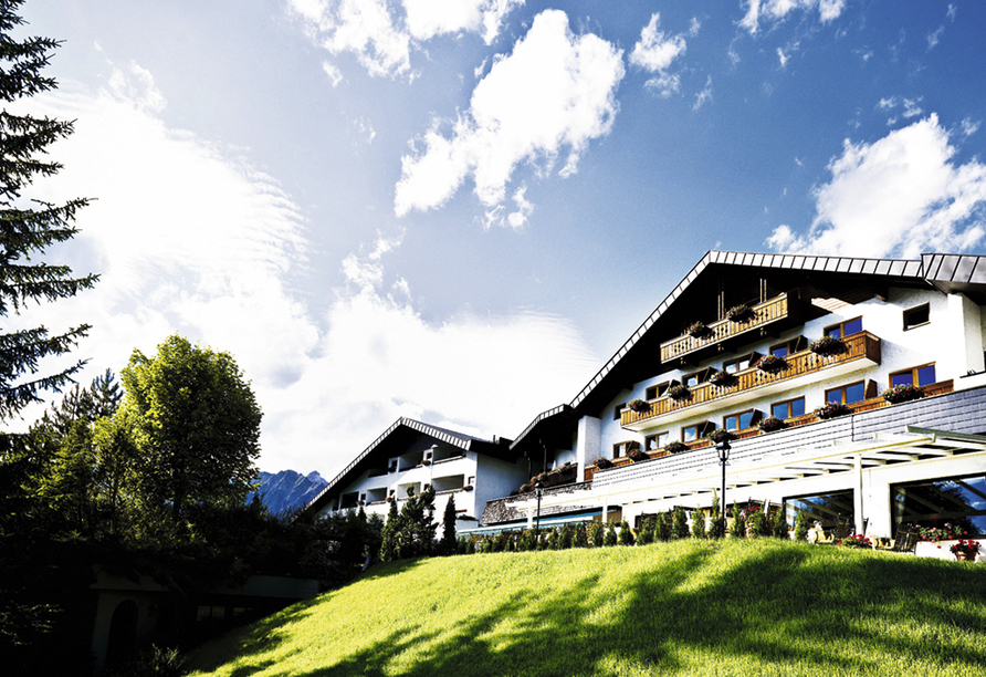 Das Bergresort Seefeld heißt Sie herzlich willkommen in Tirol.
