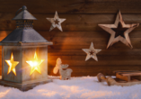 Freuen Sie sich auf besinnliche Weihnachtstage.