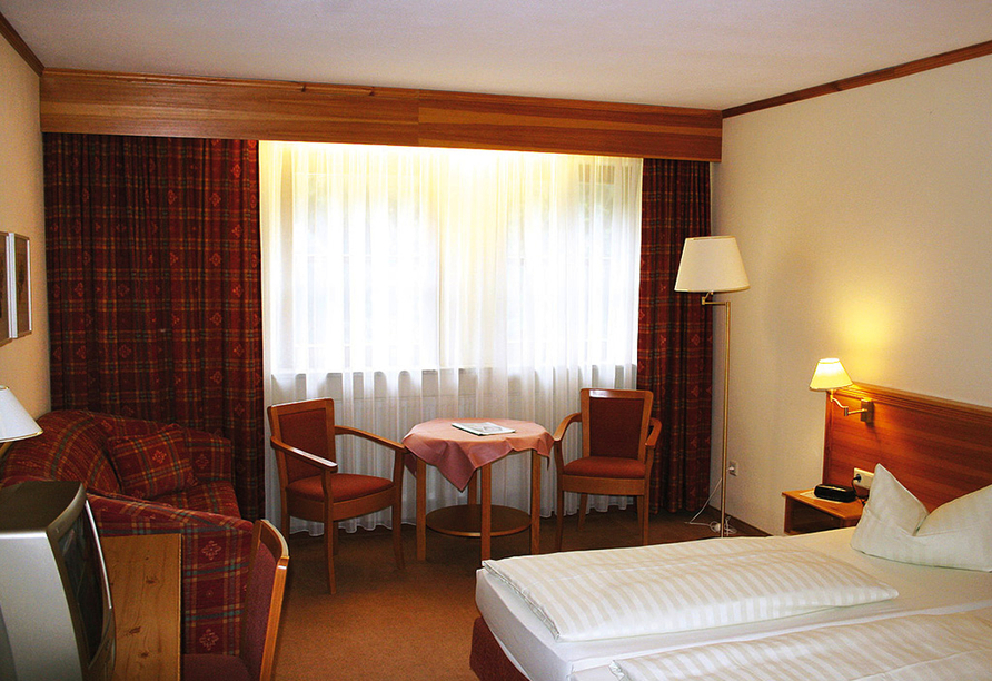 Beispielhafte Ansicht eines Doppelzimmers im Landhotel Margeritenhof 