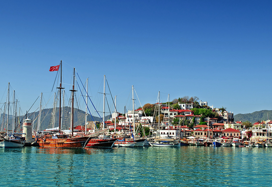 Der Hafen von Marmaris