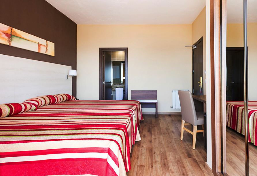 Beispiel eines Doppelzimmers im Hotel Best Siroco in Benalmádena