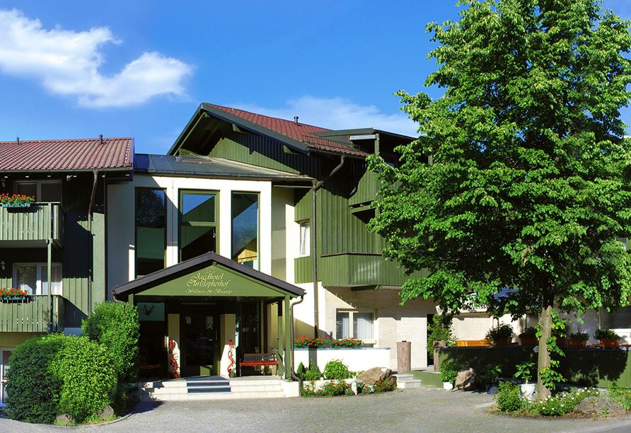 Landhotel Christopherhof in Grafenwiesen, Außenansicht