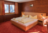Beispiel eines Doppelzimmers der Kategorie A im Alpenhotel Garfrescha