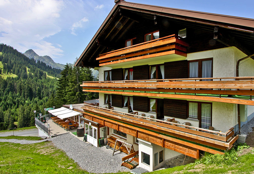 Alpenhotel Garfrescha, St. Gallenkirch, Außenansicht