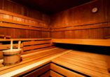 Entspannen Sie in der Sauna vom Nordseehotel Wilhelmshaven