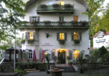 Hotel Kolbergarten in Bad Tölz in Bayern, Außenansicht