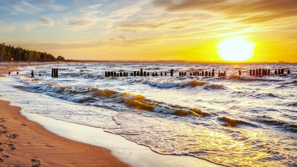Freuen Sie sich auf den traumhaften Strand an der Polnischen Ostsee.