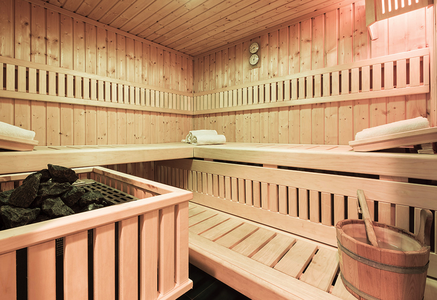 Sauna im Landhotel Rosenberger