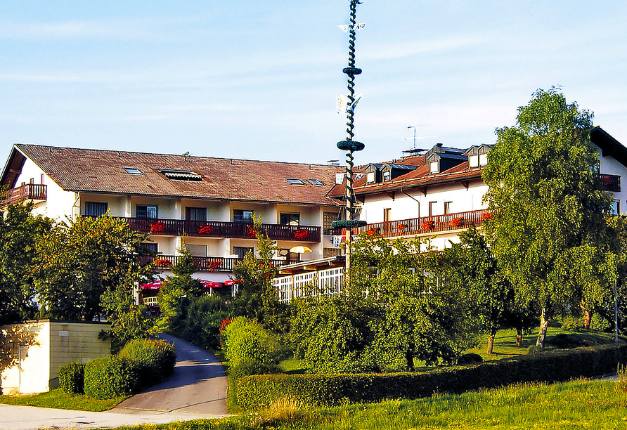 Vital & Wellness Hotel Schürger in Thurmansbang im Bayerischen Wald, Außenansicht