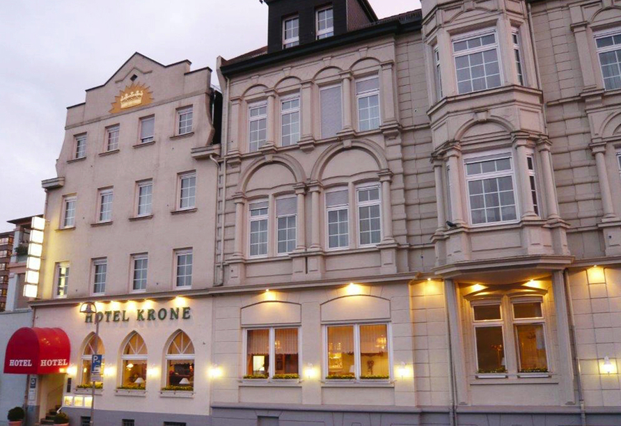 Hotel Krone in Bingen am Rhein, Außenansicht
