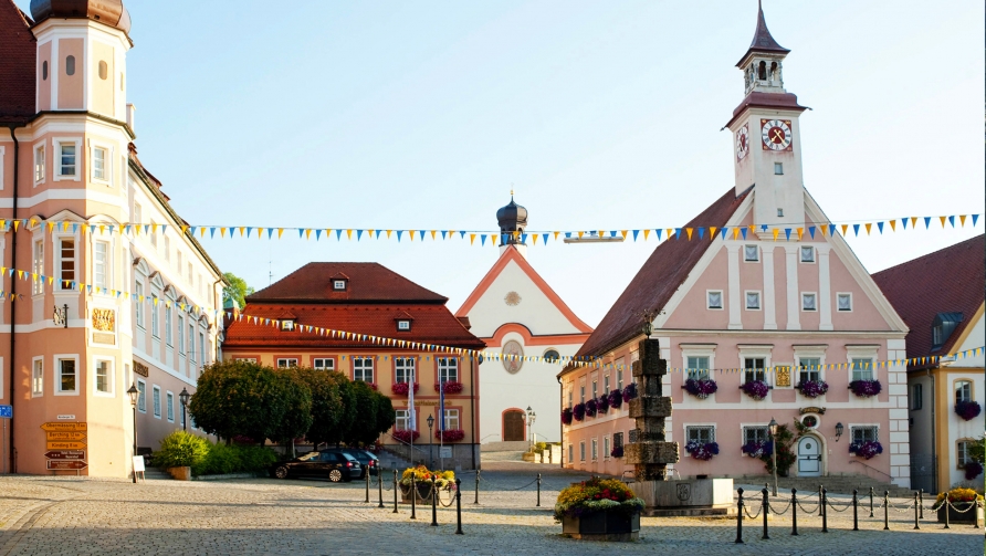 Marktplatz in Greding