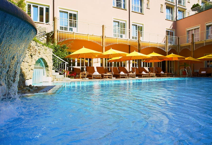 Außenpool des Hotels Maximilian