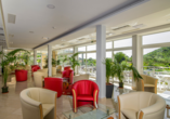 Hotel Hedera in Rabac in Kroatien, Lobby