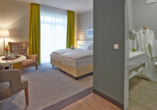 Beispiel eines modernen Doppelzimmers im Dorint Resort Baltic Hills Usedom