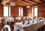Das Restaurant im Hotel Stella delle Alpi in Ronzone